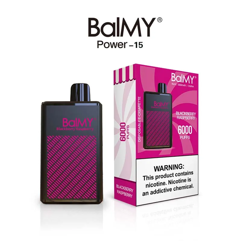 Premium Balmy Power 15 Disposable Pod Device - Detailed View 1