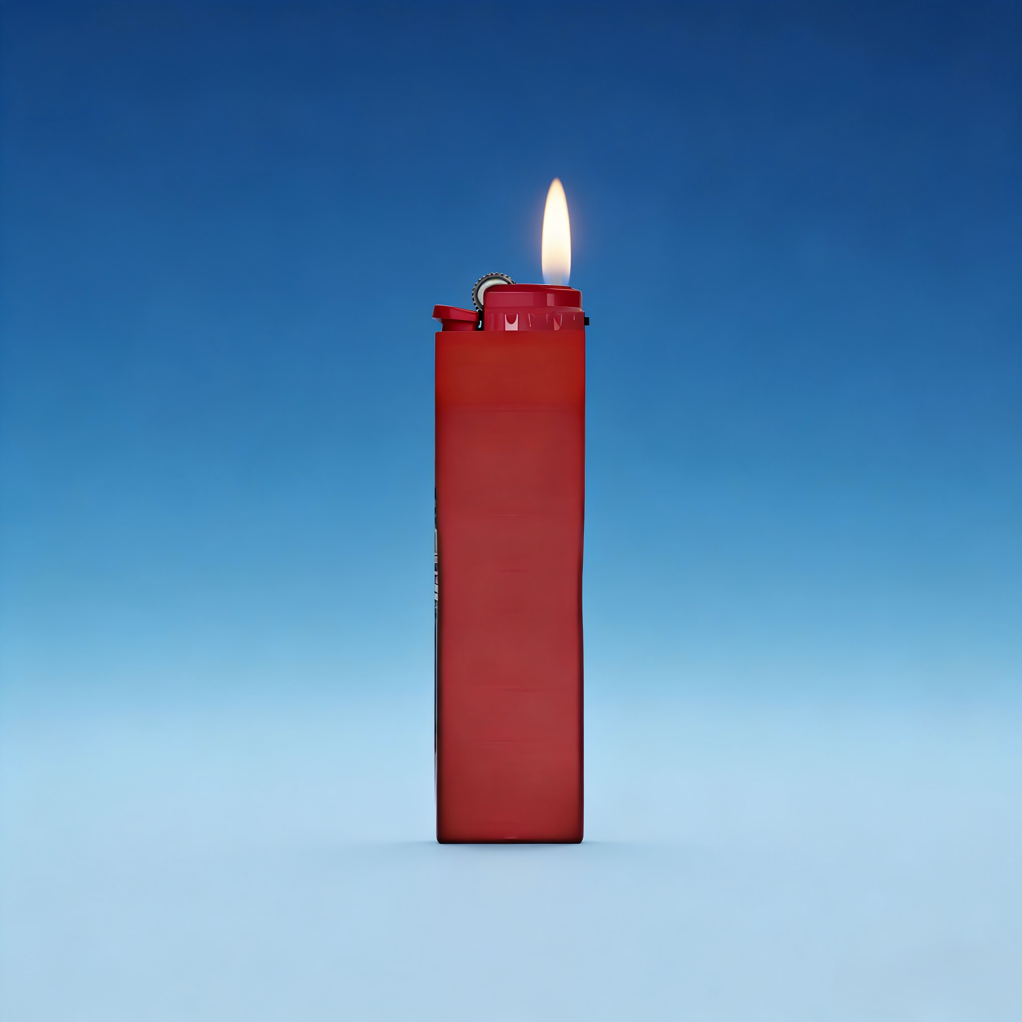 Disposable Classic Design Electronic Cigarette Lighter Refillable Plastic Rechargeable for Camping