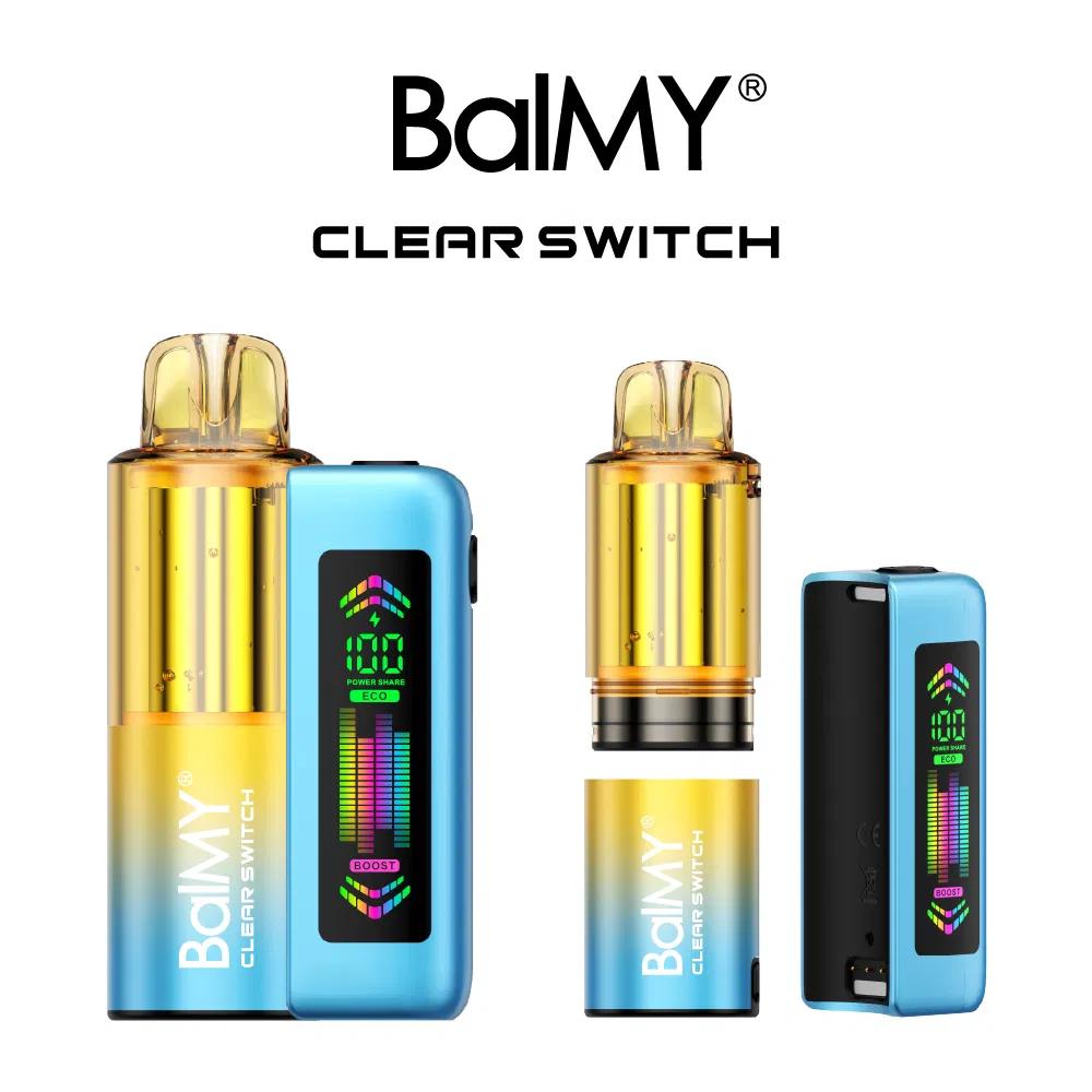 Premium Vape Device with Transparent Switch and 30K Puffs
