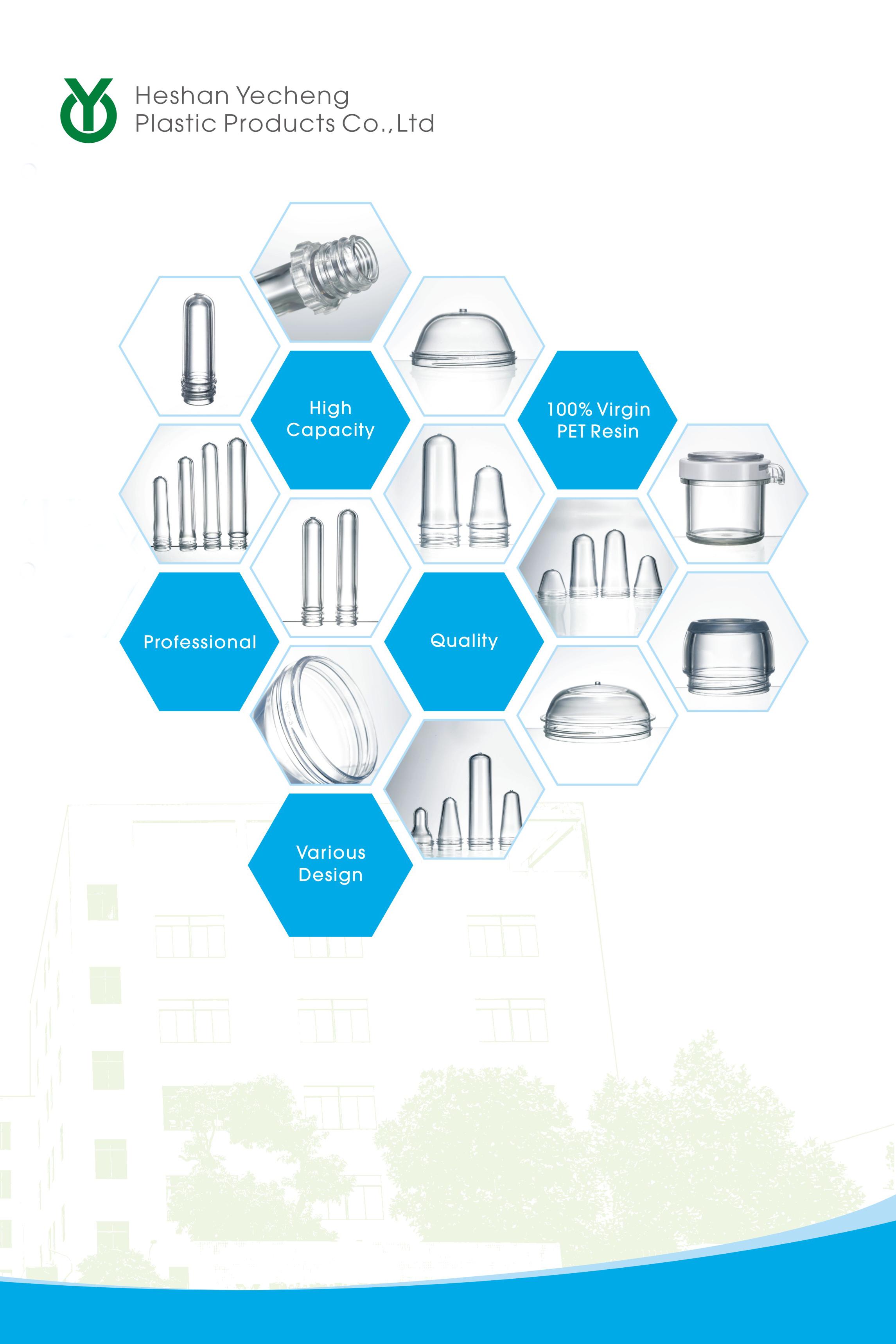 53-83mm 30G Mega Wide Mouth PET Preform Manufacturers In China Pet Jar Preform