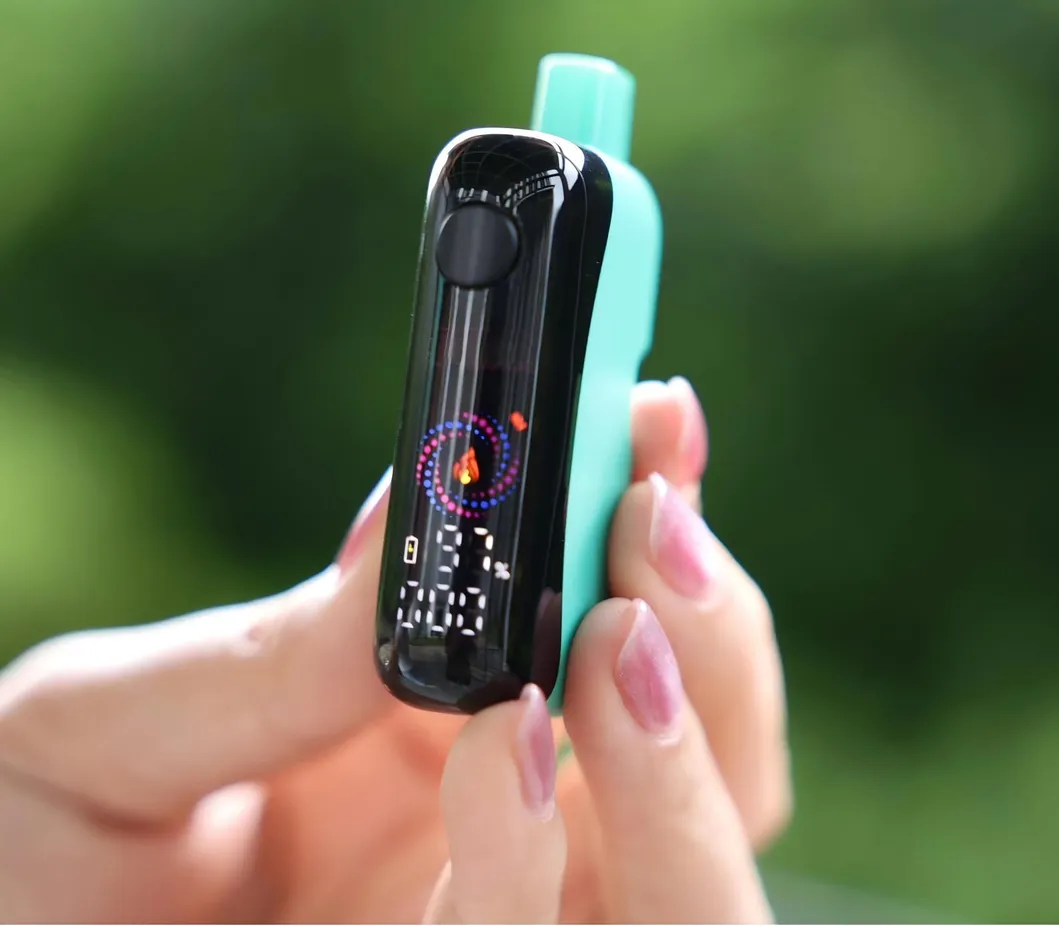 1ml / 2ml Box Vape Device with Screen Compact Ceramic Vape Pen Wholesale