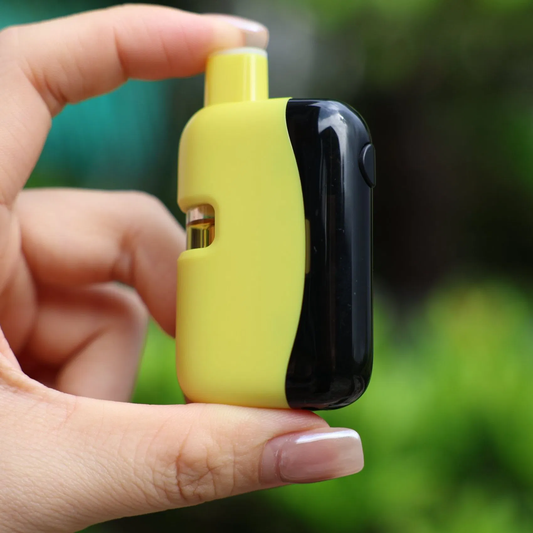 Customized OEM / ODM Brand Printing Soft-Touch Vaporizer Premium Screen Display Ceramic Cart Disposable All-in-One Device with Adjustable Voltage for Thick Oil