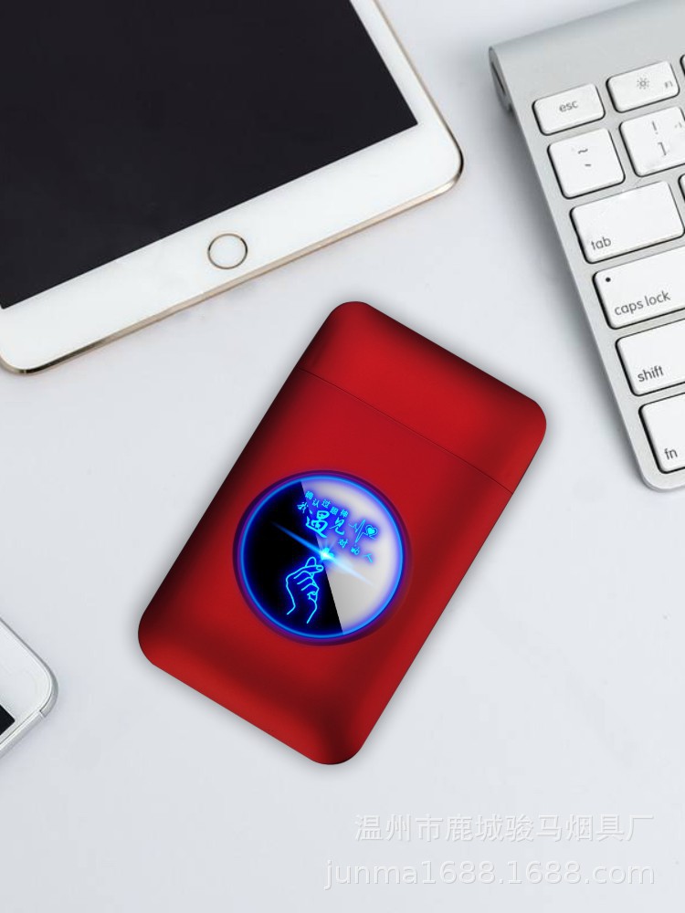 Futeng New Style Electronic Arc Cigarette case Rechargeable USB Cigarette Lighter With Smoking Cigarette Box