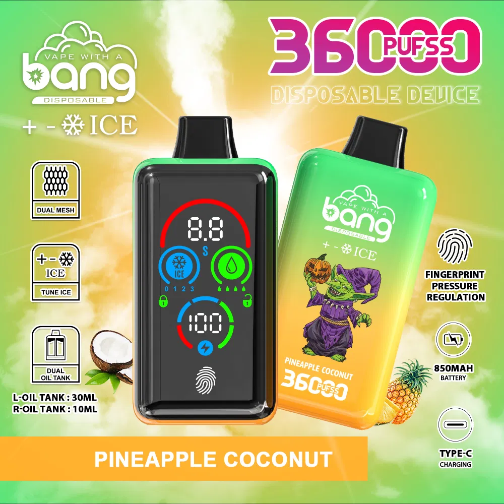 Premium Rechargeable Vape with 36000 Puffs and Touch Control