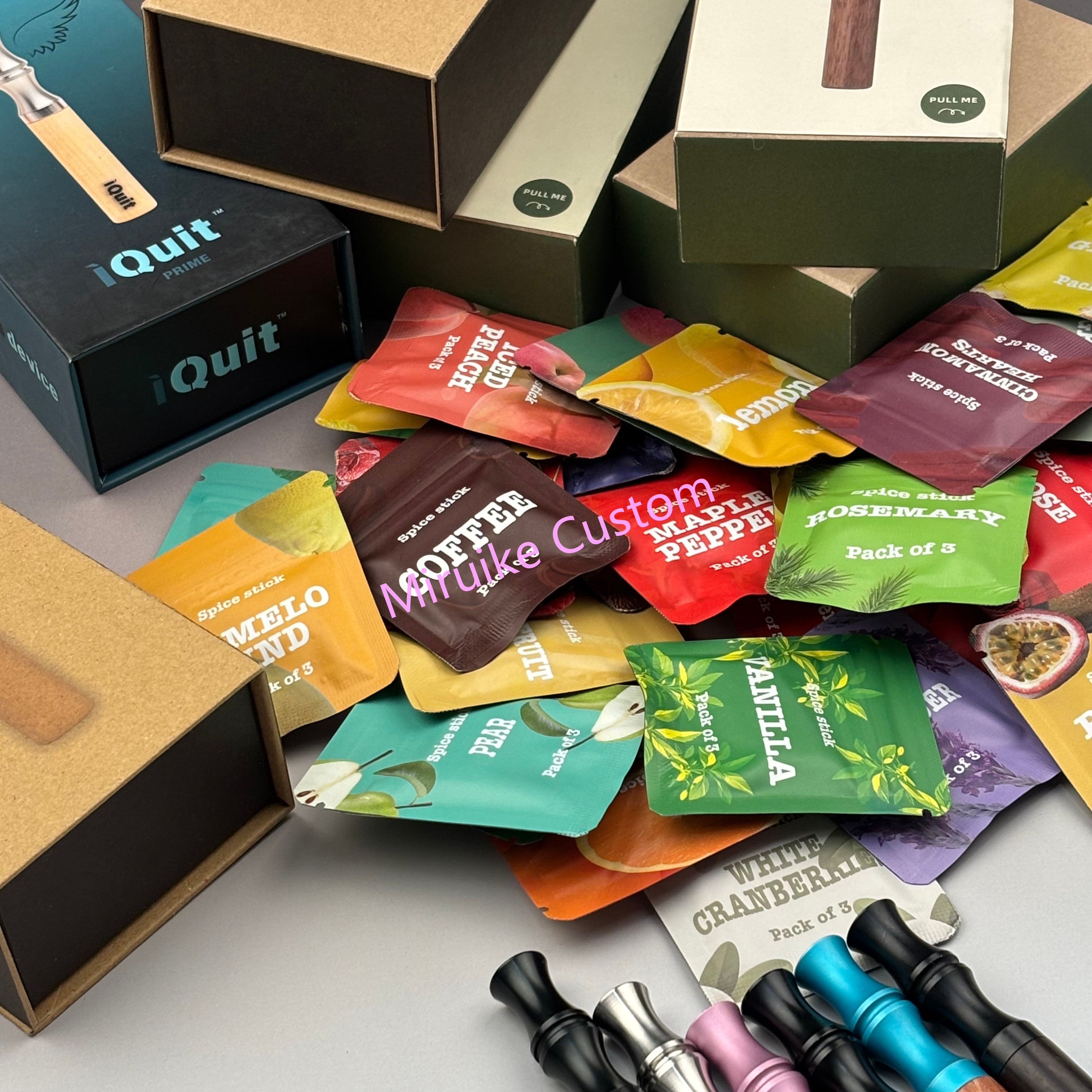 Factory Custom Brand LOGO Quit Smoking Stick Adjustable Airflow Quit Smoking air Inhaler for Quit Smoking