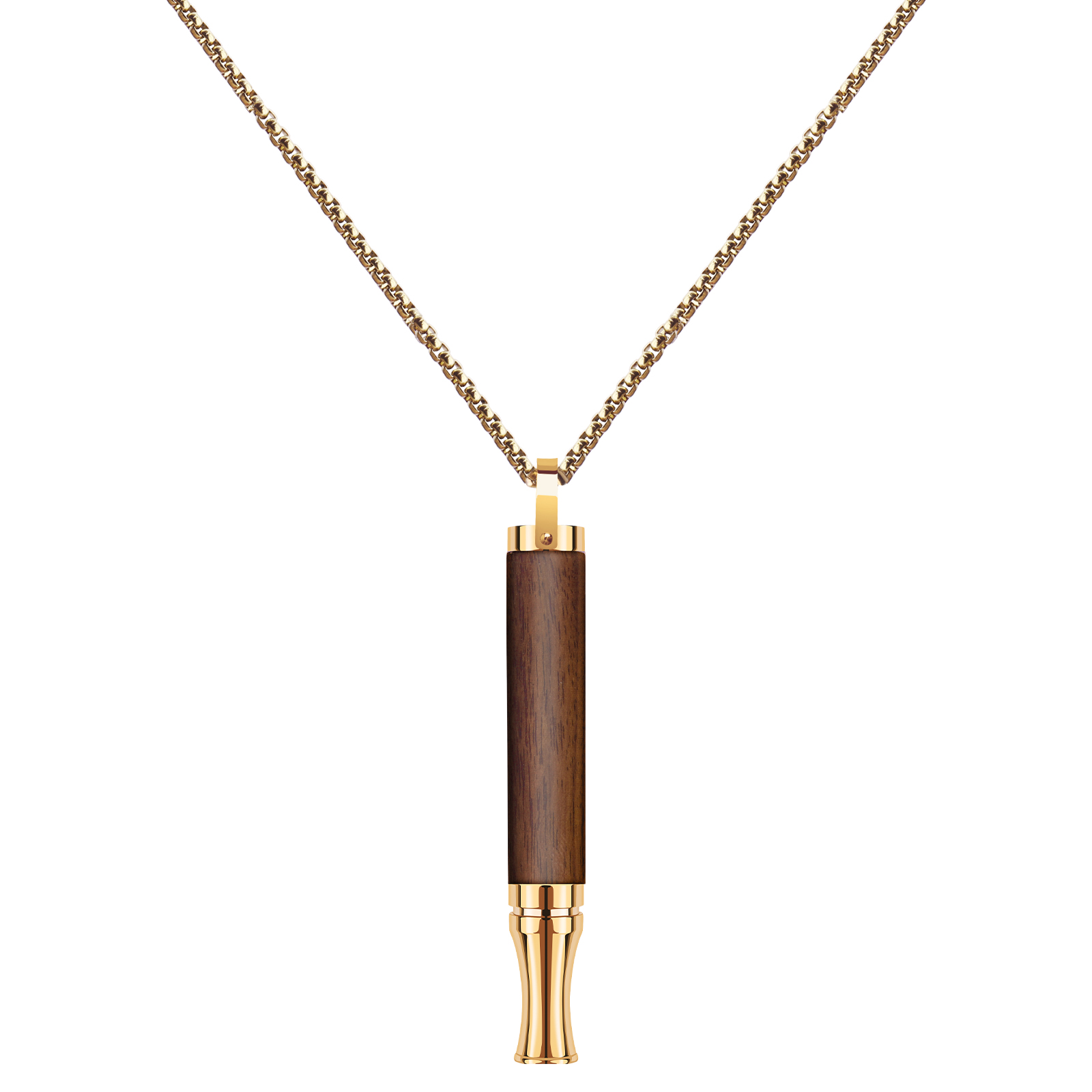 Gold Wooden Inhaler