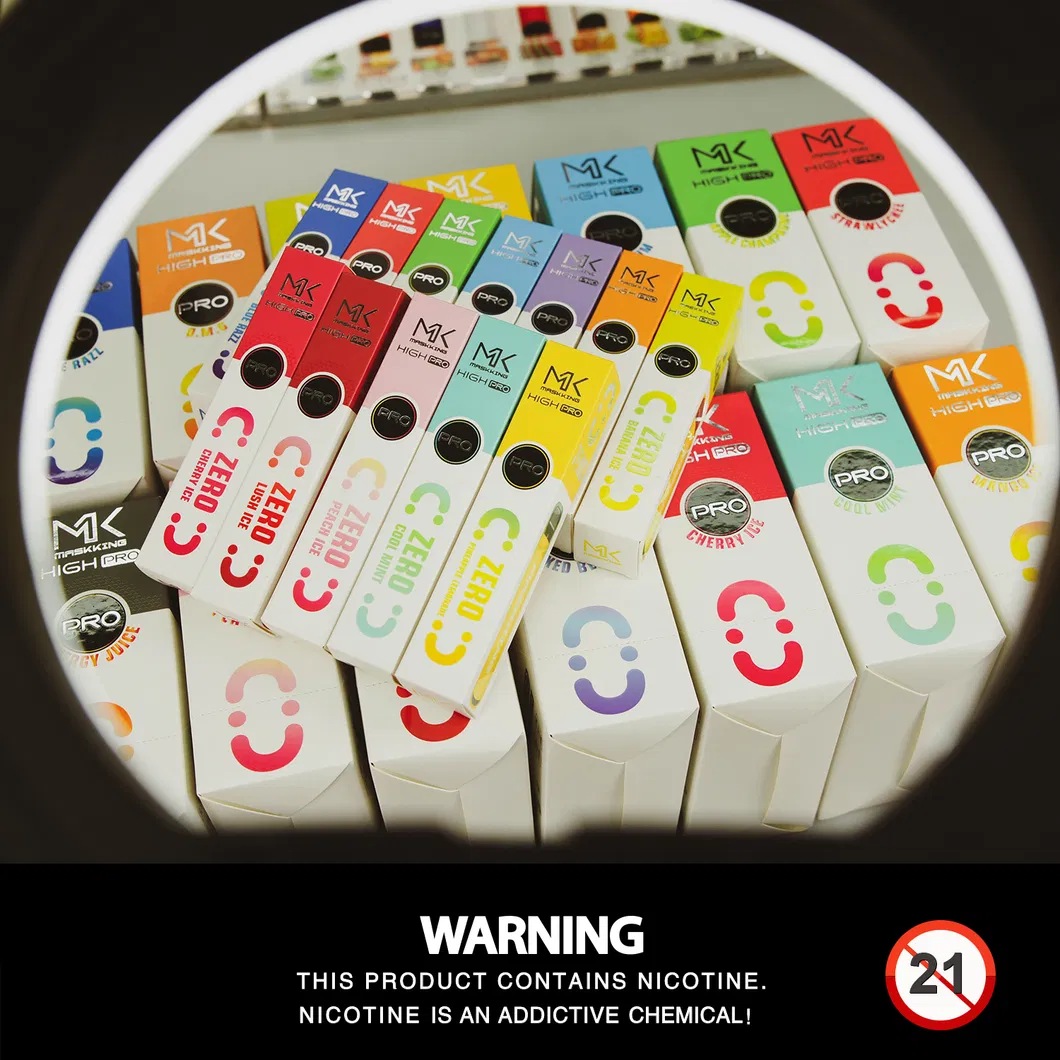 Nicotine Free Disposable Vape Devices Maskking High PRO Zero