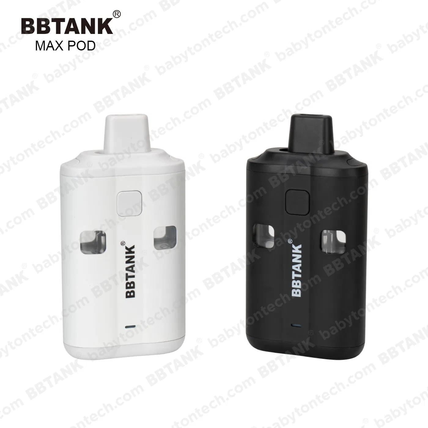 Dual Flavor Laege Capacity Empty Disposable Vape Devices Bbtank Max Pod