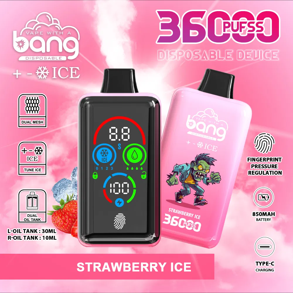 Premium Rechargeable Vape with 36000 Puffs and Touch Control