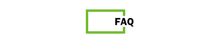 FAQ banner