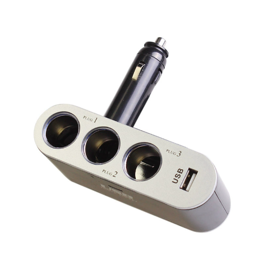 High Quality Female 12v Double Cigarette and Usb Electronic Cigarette Socket