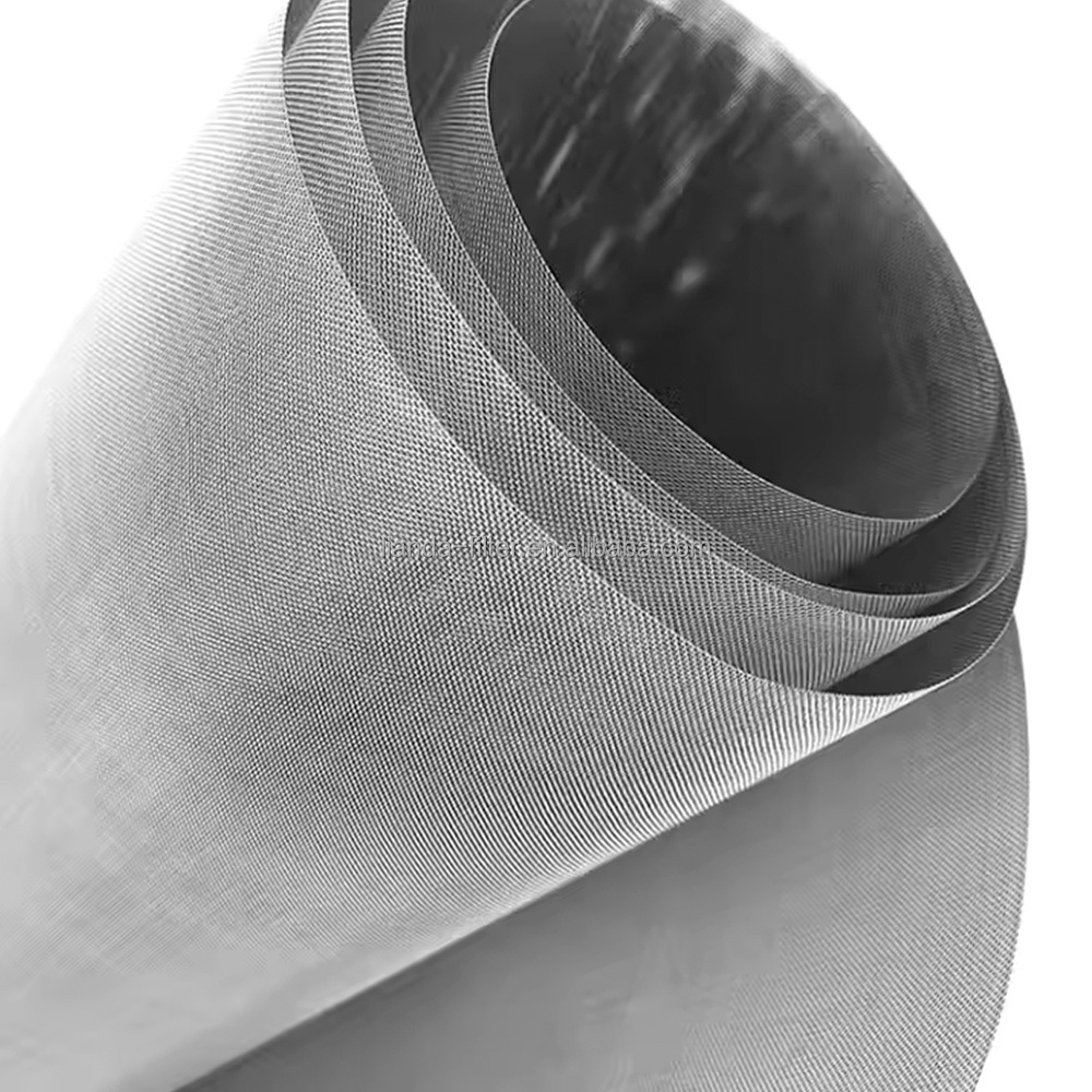 LIANDA High Temperature Resistance Woven Mesh Screen 20/30/60 Mesh Stainless Steel Wire Smoking Filter Welding Processing