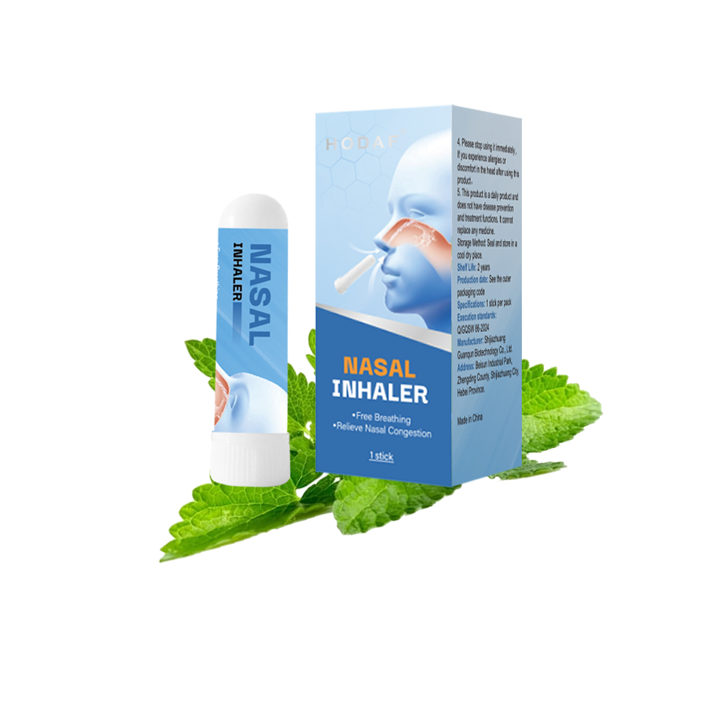2025 Latest Product Multifunctional Peppermint Aroma Nasal Inhaler Natural Plant Essential Oil Scent Stick OEM ODM