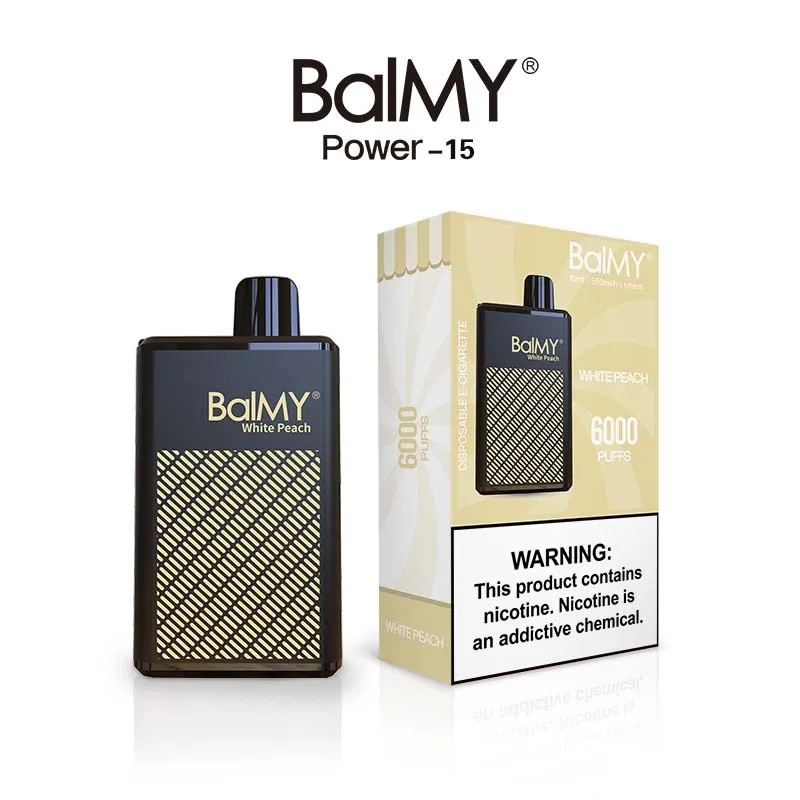 Premium Balmy Power 15 Disposable Pod Device - Detailed View 12