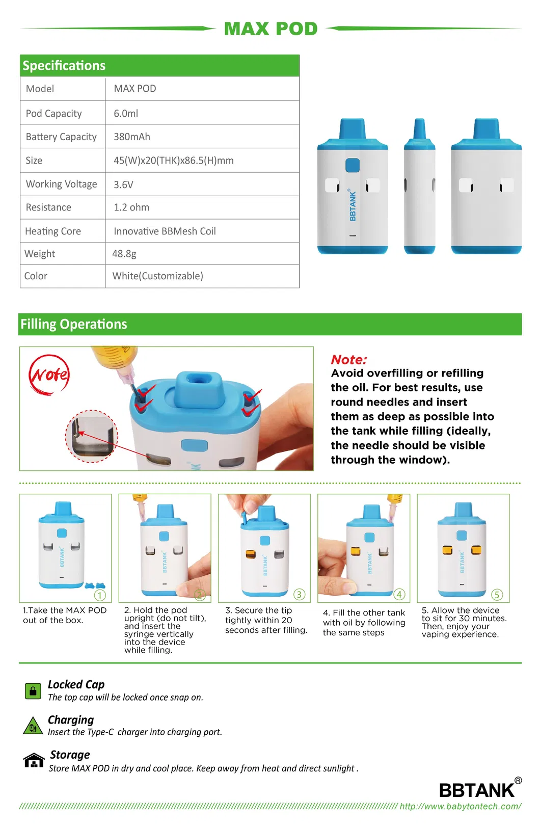 Vape Device Details