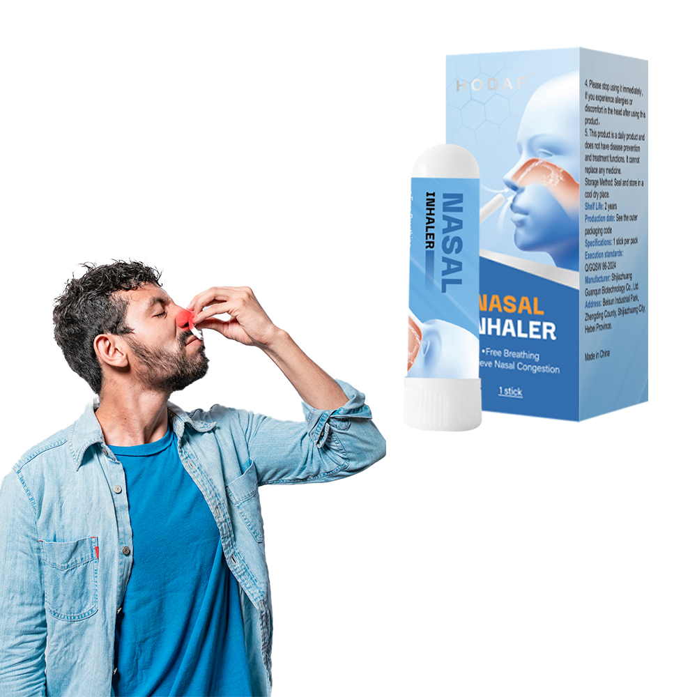 2025 Latest Product Multifunctional Peppermint Aroma Nasal Inhaler Natural Plant Essential Oil Scent Stick OEM ODM