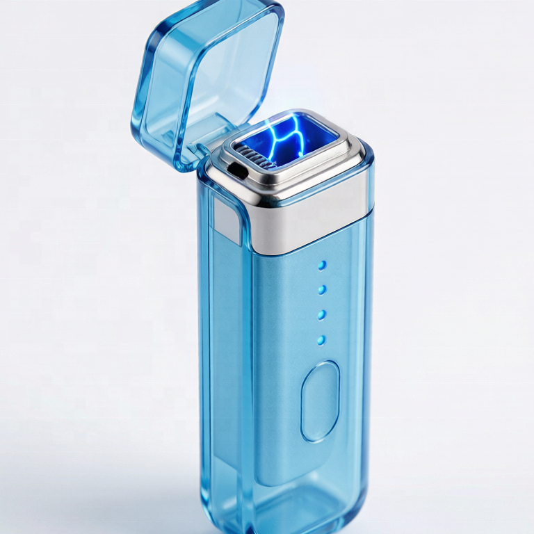 2026 New Design Portable Smoking Accessories Lighter USB Electric Smoke Disposable Portable 0.5ml 1ml Cigarette Lighter