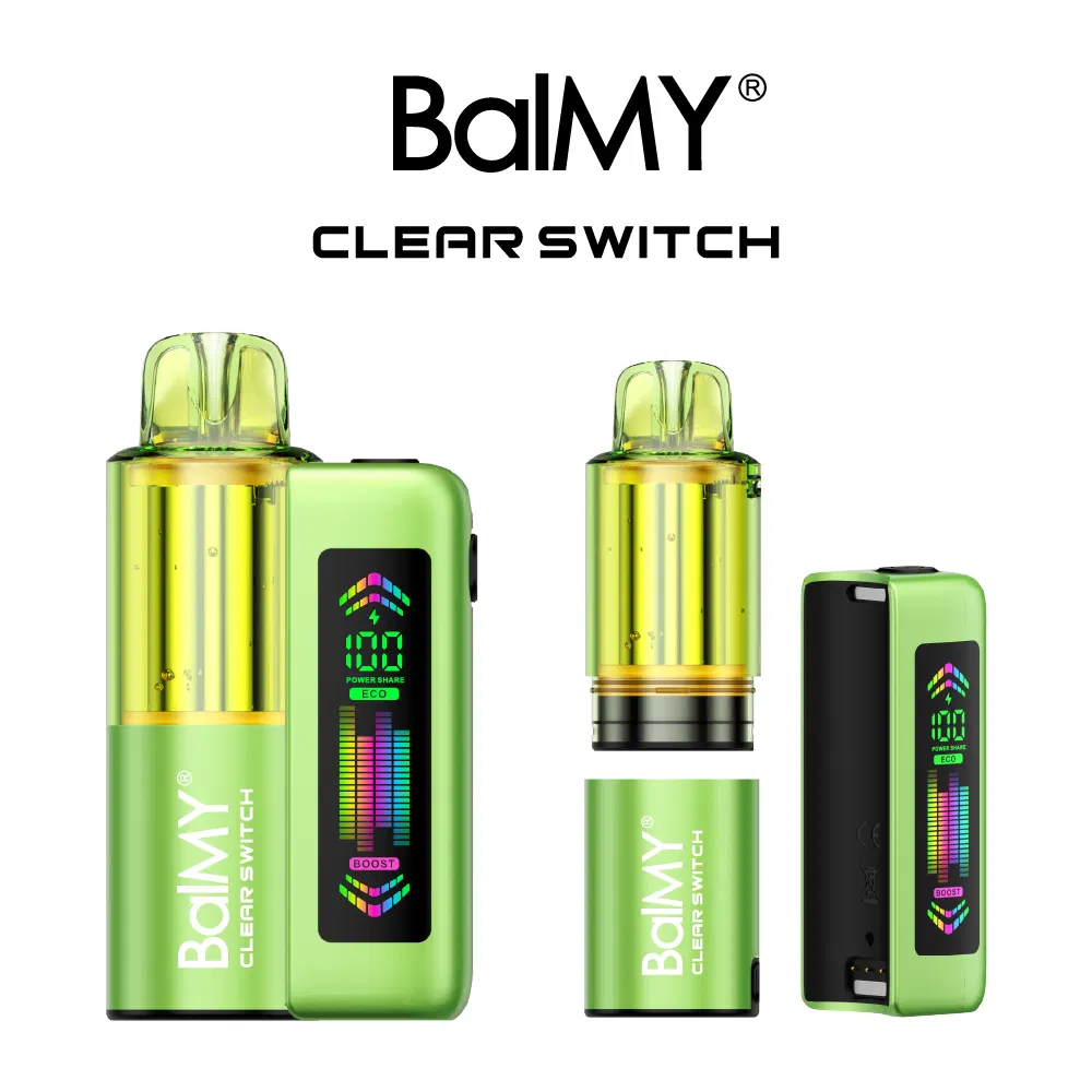Premium Vape Device with Transparent Switch and 30K Puffs