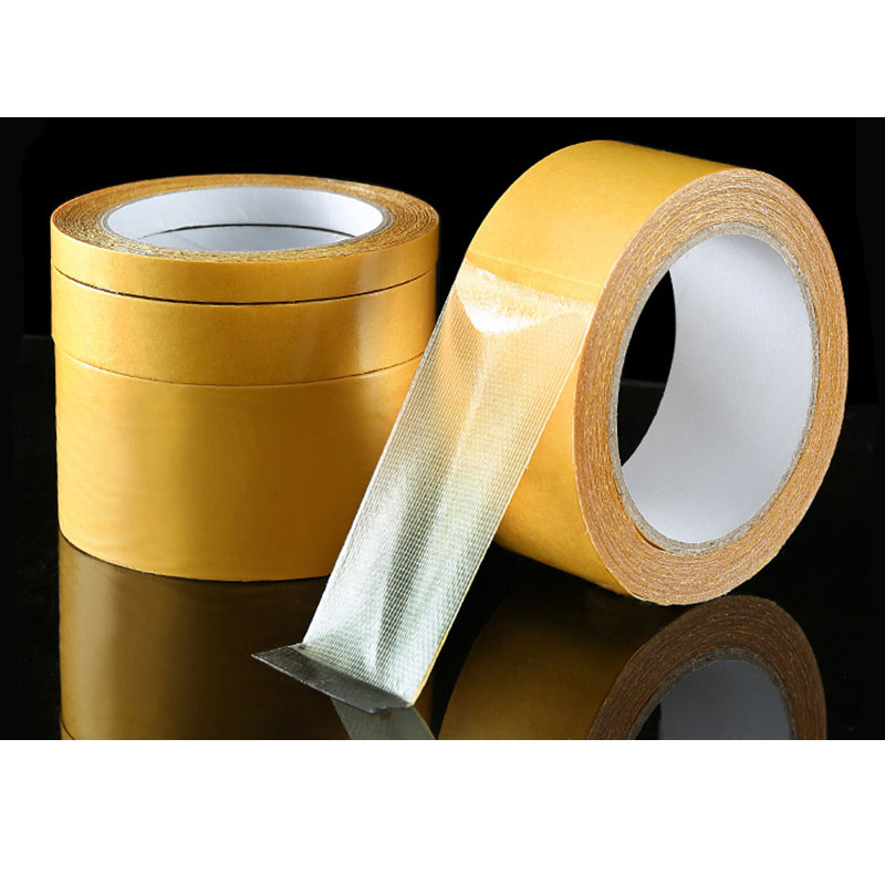 Double Sided Fabric Waterproof Easy-Tear Masking Adhesive Tape Heavy Duty