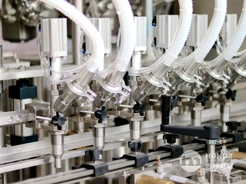 High-Efficiency Capping Device for Sterile Soybean Oil Filling