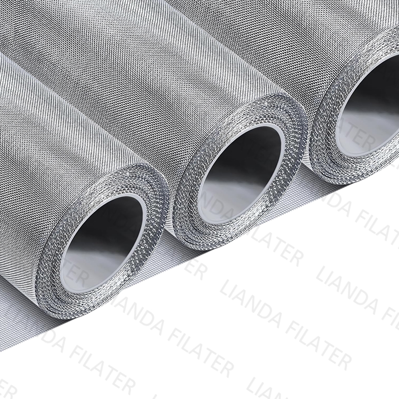 Stainless steel woven mesh filter disc 3
