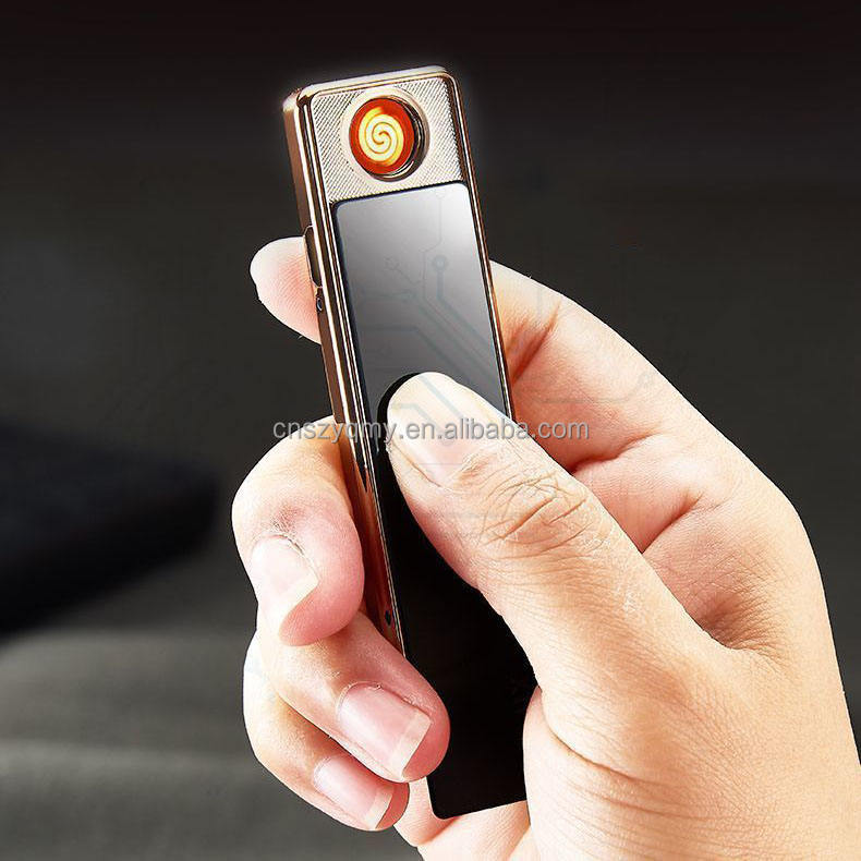 Fashion Cigarette Case With Built In Lighter Wholesale Usb Rechargeable Portable Handheld Atomizer Device