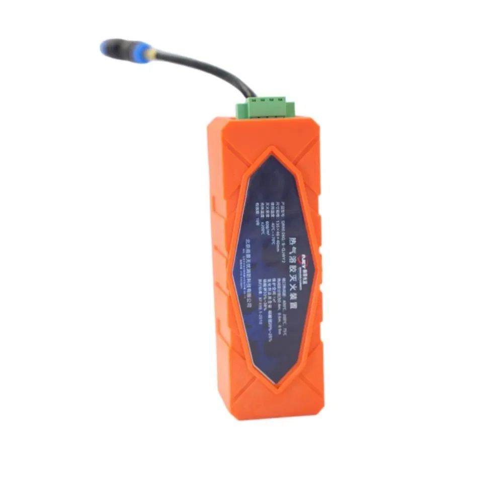 Condensed Aerosol 60g No High Pressure Cylinder No Burst Hazard No Regular Pressure Inspection Required Safe Fire Suppression Device