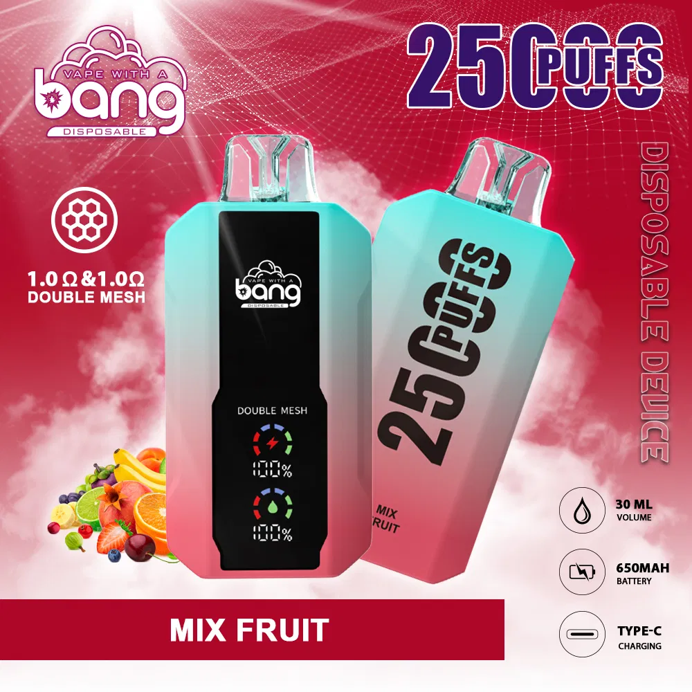 Vibrant Multi-Fruit Flavor Tornado Vape Device with 25000 Puffs