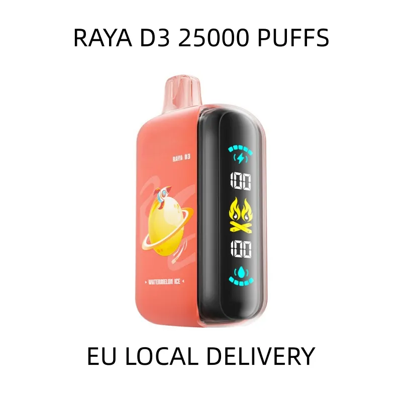 Disposable Vape E Hookah Charger Raya D3 25K Puffs Image 4