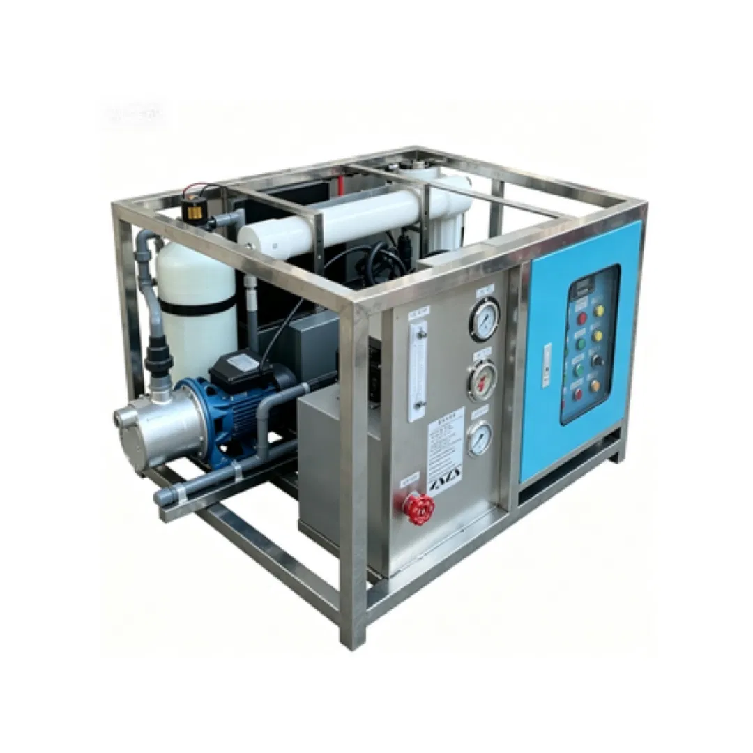 High Efficiency 1-2t Reverse Osmosis Device for Seawater Desalination