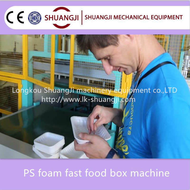 Ps Foam Disposable Dish And Lunch Box Machine