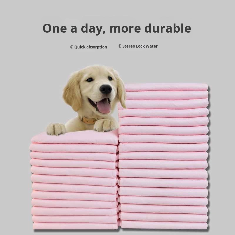 Wholesale Factory's Disposable Waterproof Non-woven Fabric 1 Ply Pet Diaper Pads For Dog Training Bulk Supply