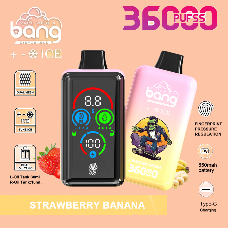 Premium Rechargeable Vape with 36000 Puffs and Touch Control