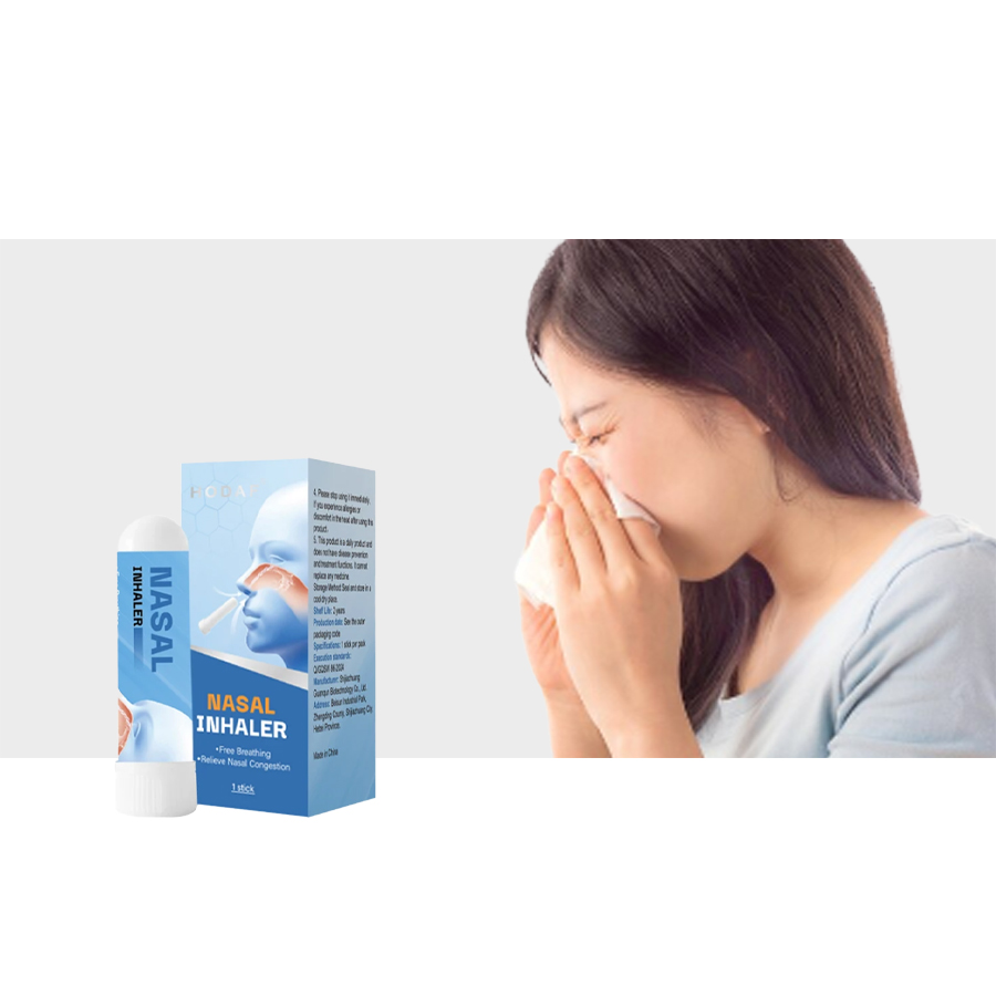 2025 Latest Product Multifunctional Peppermint Aroma Nasal Inhaler Natural Plant Essential Oil Scent Stick OEM ODM