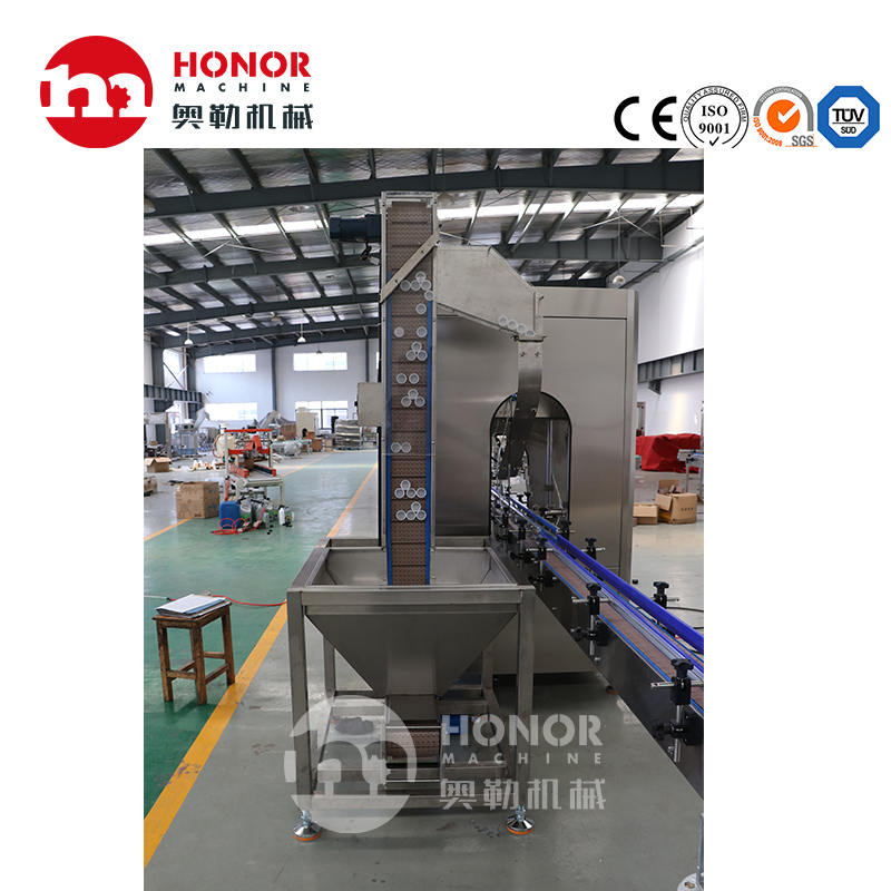 High-Efficiency Capping Device for Sterile Soybean Oil Filling