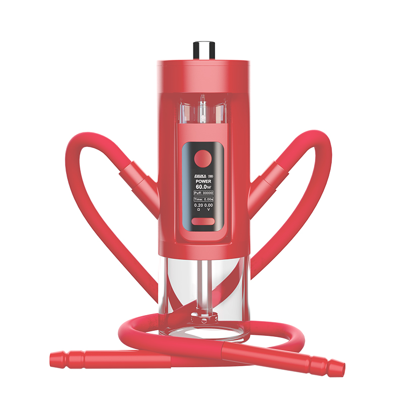 Wholesale Portable Electronic Smoking Hookah Set With Led Light E-Hookah Shisha Pod Accessories for Tobacco Smoke Shop