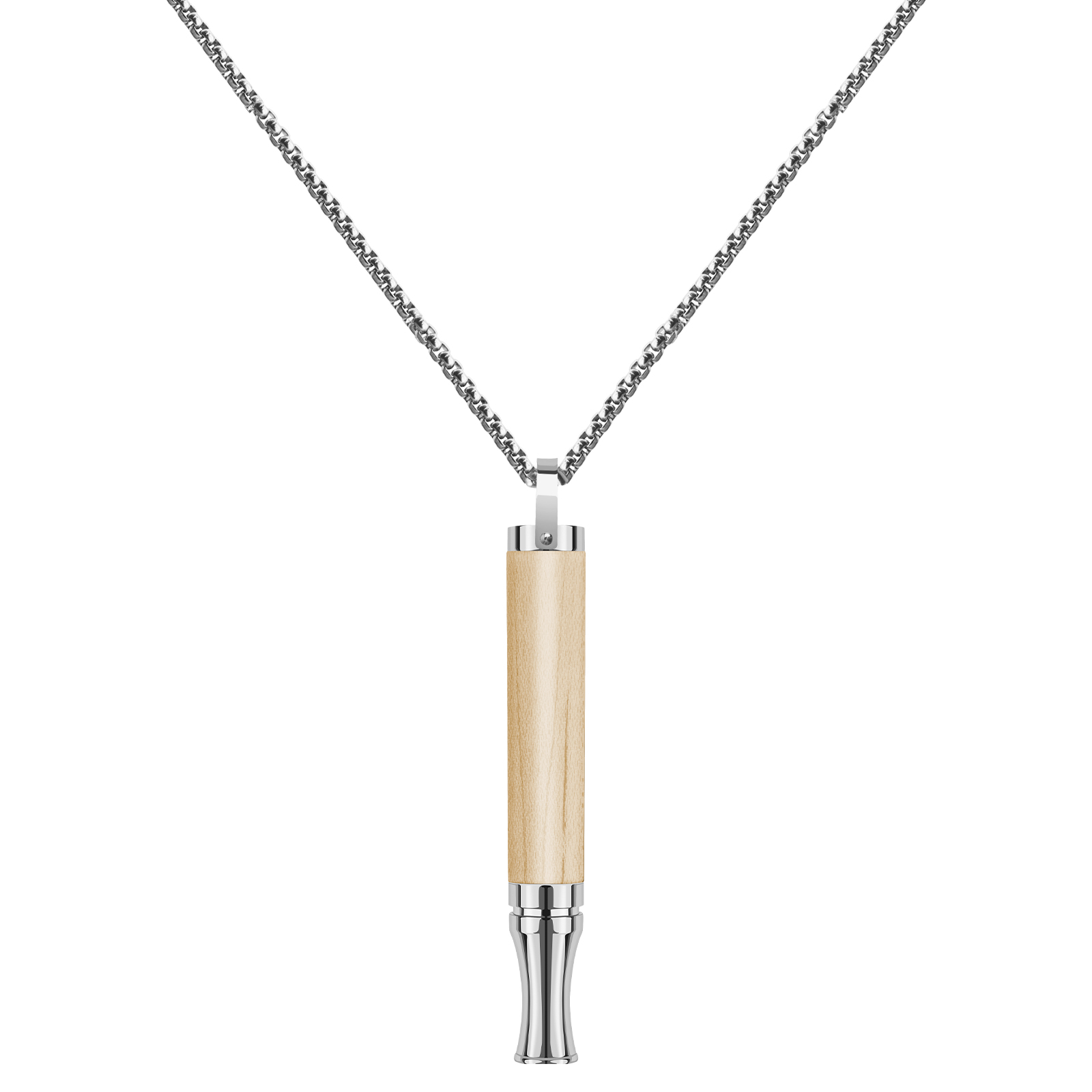 Silver Wooden Inhaler