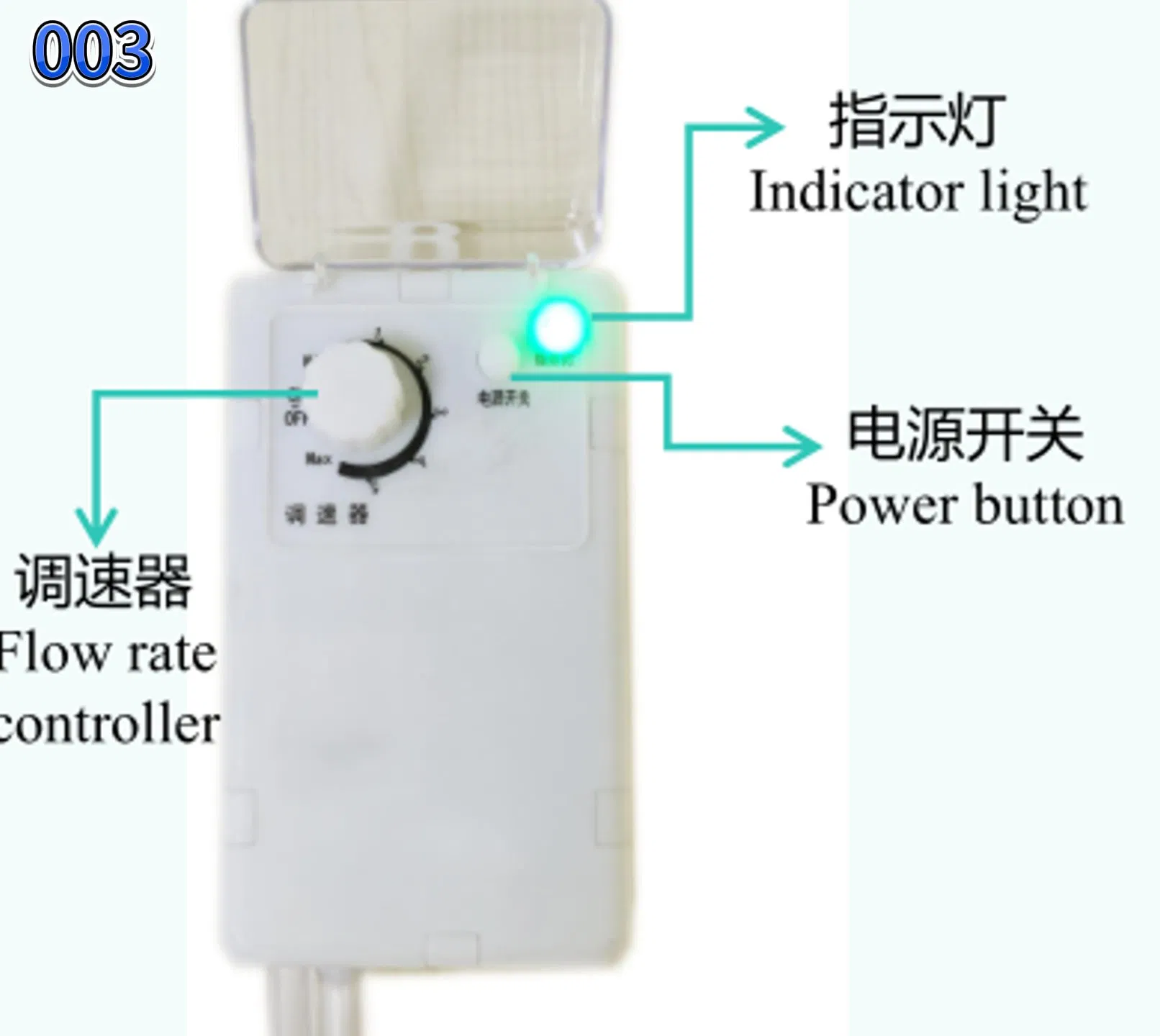 High-End Disposable Medical Pulsed Irrigation Device with CE (POM)