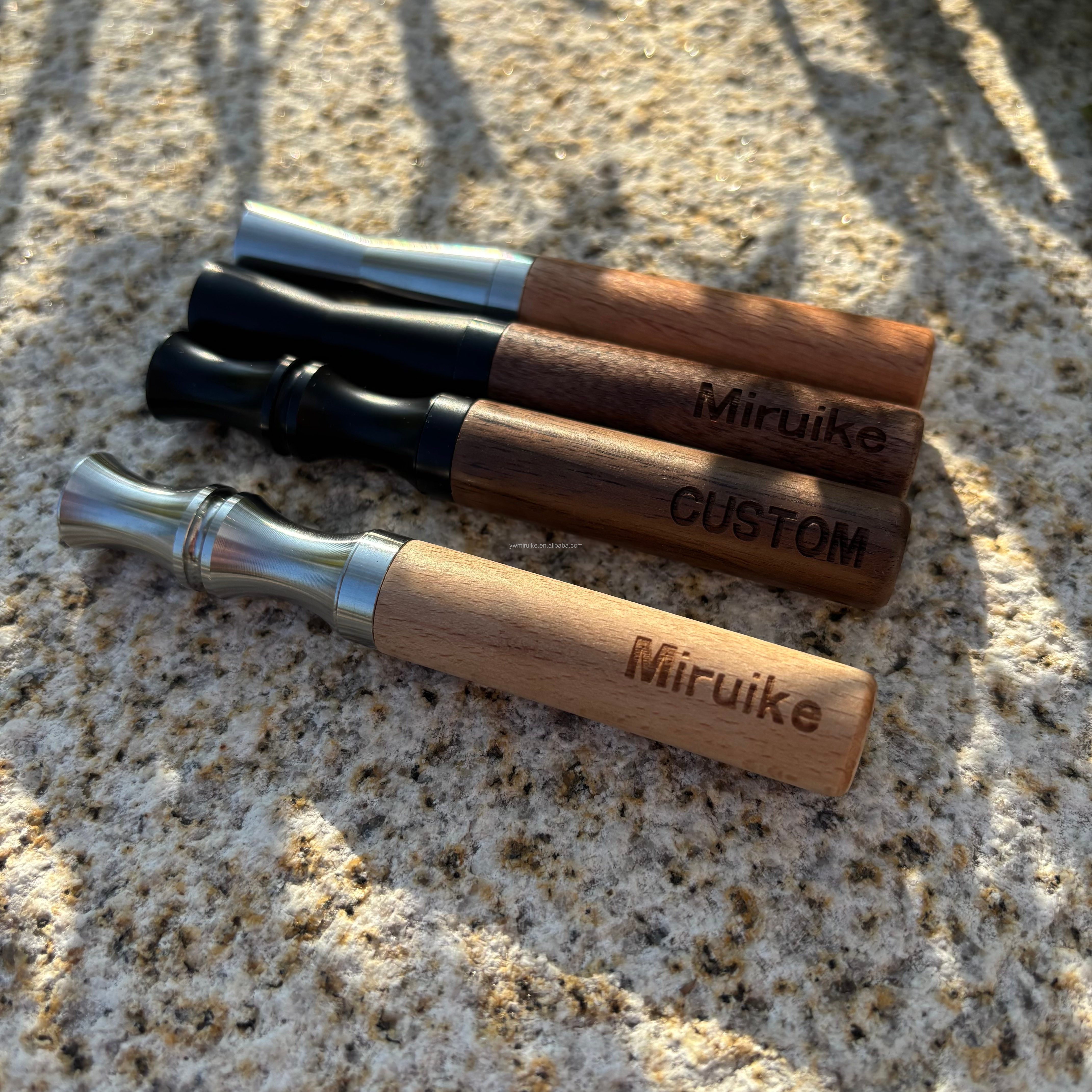 Smoke-free Disposable Wood Stick-type Vaporizer with No Steam No Nicotine Featuring a Cotton-core Design Help You Quit
