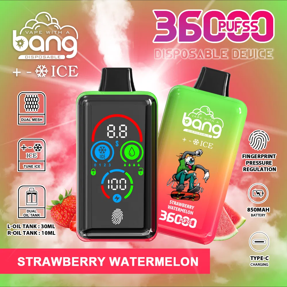Premium Rechargeable Vape with 36000 Puffs and Touch Control