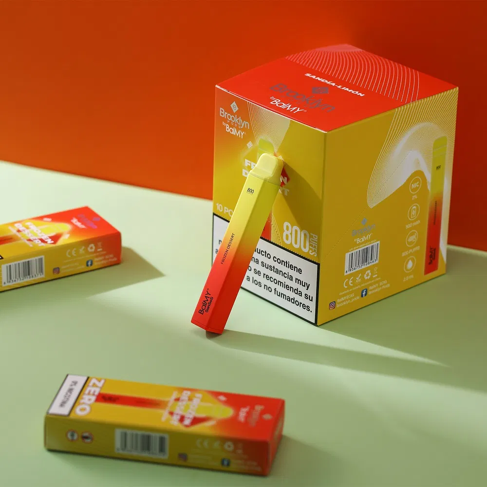 Premium 800 Puffs Balmy Senses Disposable Pod Device Showcase 8