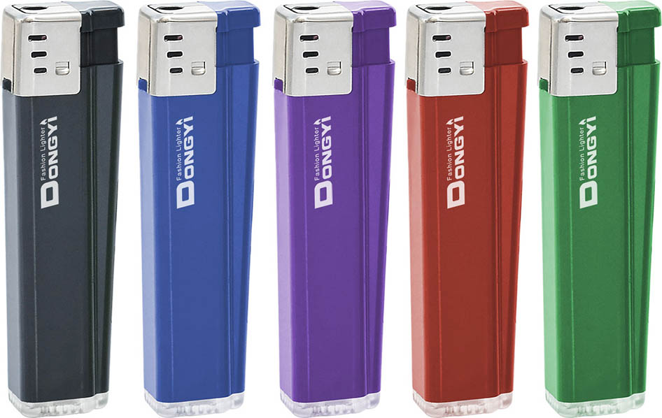 ISO9994 Plastic Electronic Cigarette Portable Classic logo Customized Cheap Lighter DY-1703