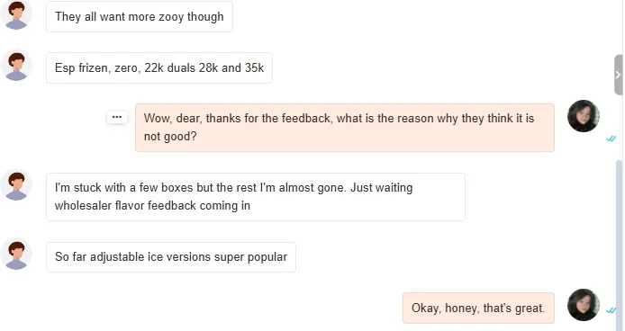 Customer Feedback Screenshot 3