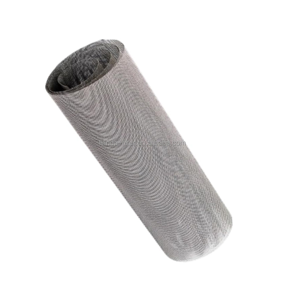 LIANDA High Temperature Resistance Woven Mesh Screen 20/30/60 Mesh Stainless Steel Wire Smoking Filter Welding Processing