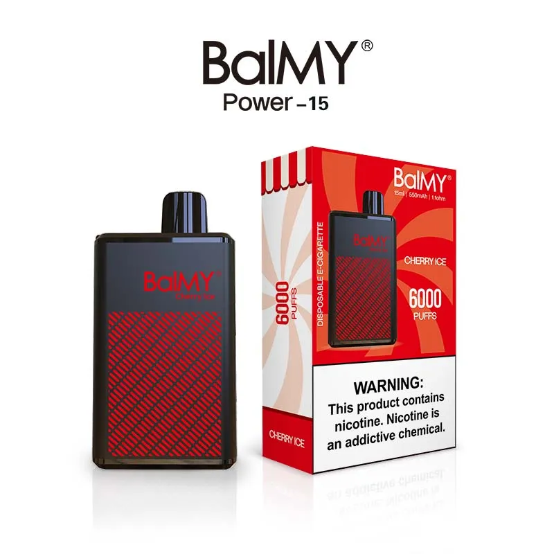 Premium Balmy Power 15 Disposable Pod Device - Detailed View 4