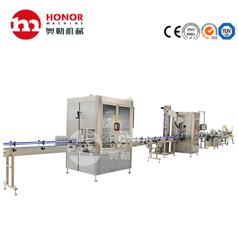 High-Efficiency Capping Device for Sterile Soybean Oil Filling