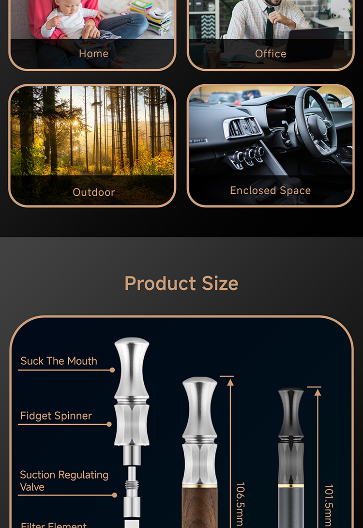 Alloy Smoking Alternative Stick