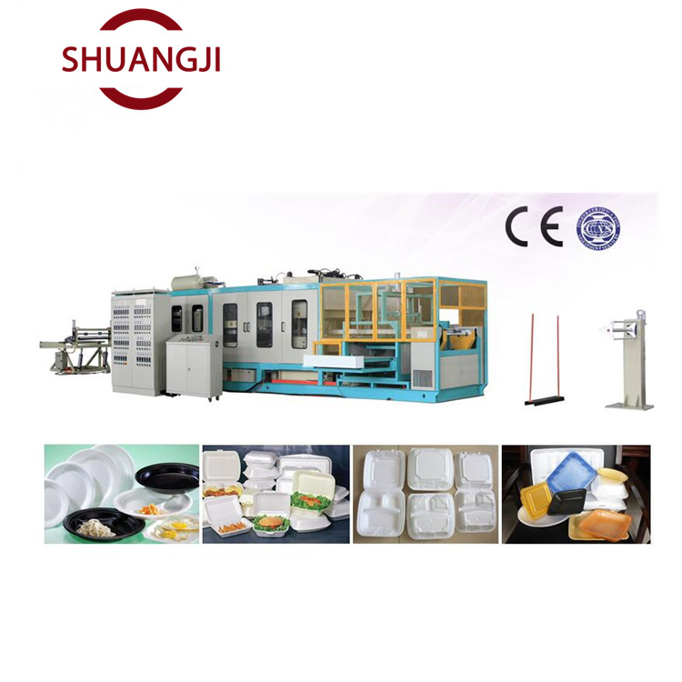 Ps Foam Disposable Dish And Lunch Box Machine