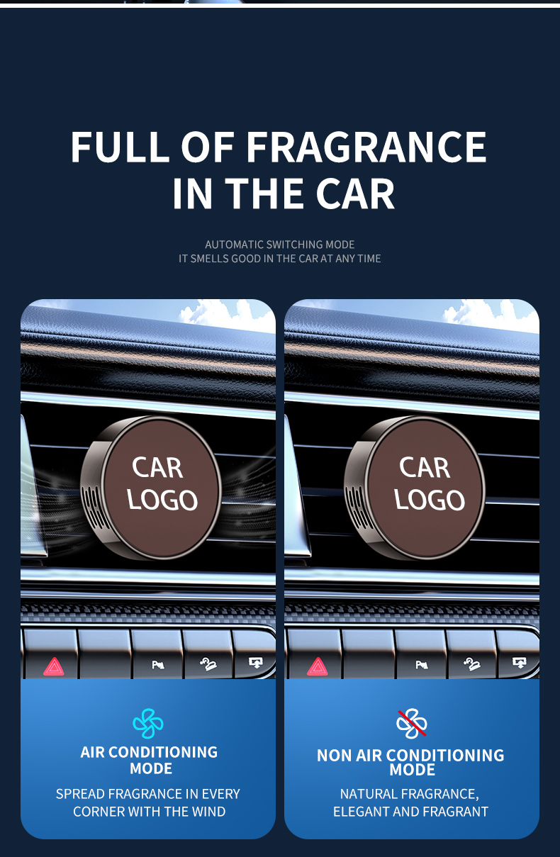 Car Air Freshener Vent Clip Detail 3