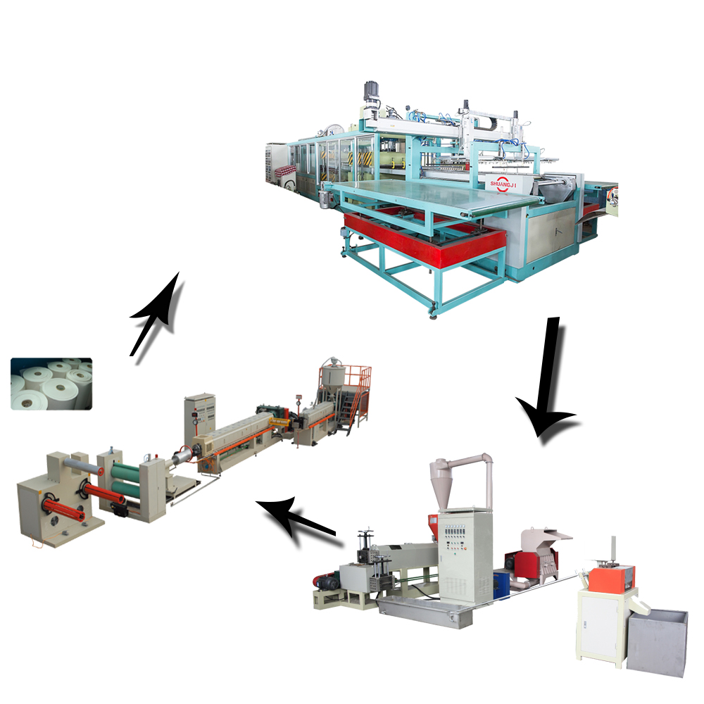 PS Plastic Foam Food Container and Disposable Food Container Making Line